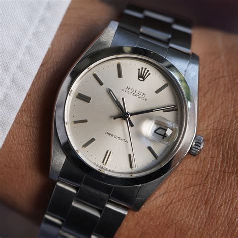 rolex oysterdate precision 6694 tropical|rolex oysterdate 6694 price.